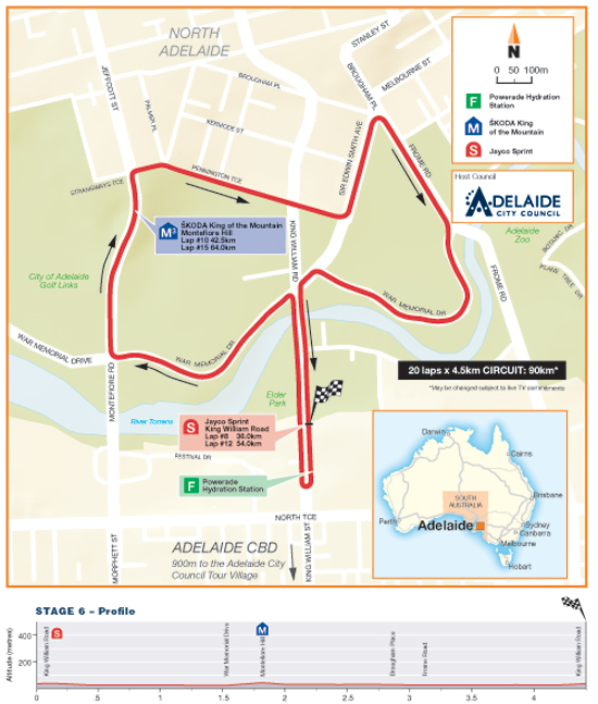 Stgae 6 map and profile